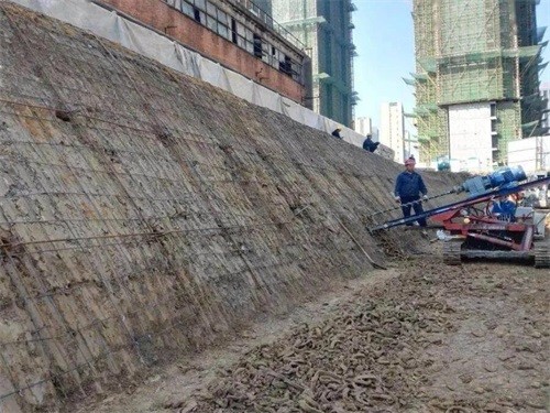 红河建筑边坡支护